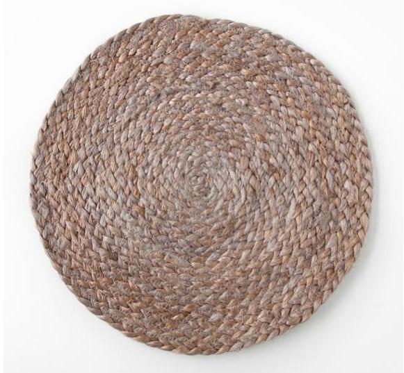 Natural Jute Placemats Round