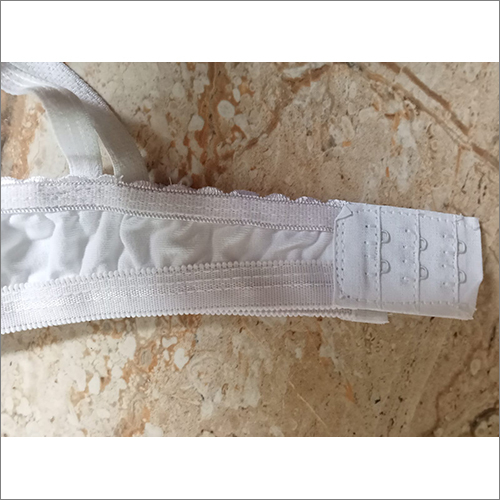 Plain Ladies White Cotton Bra