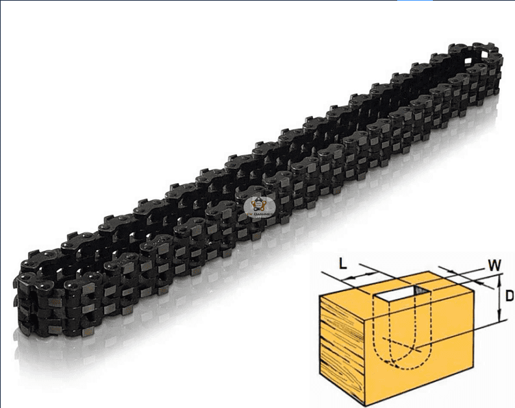 Mortise Slotter Chains