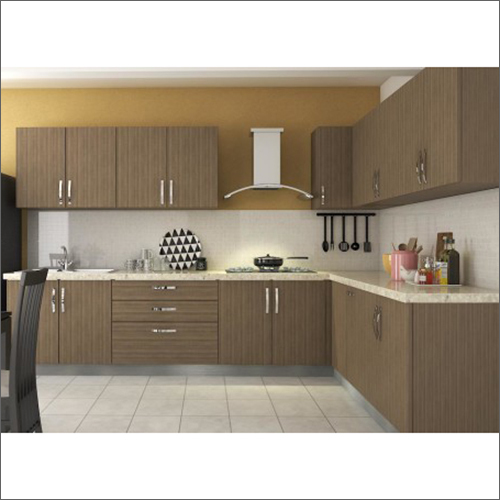 L शेप मॉड्यूलर किचन कारपेंटर असेंबली