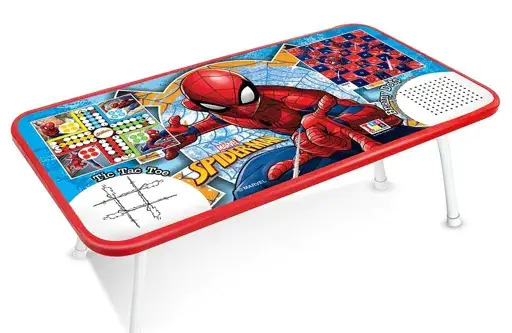 Multi Color Spider Man Study Table
