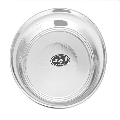 प्रियंका प्लेट सिल्वर टच साइज: सभी