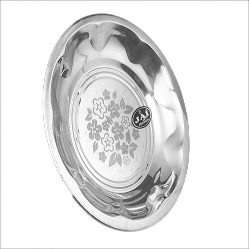 सिल्वर वेडिंग लेज़र प्लेट