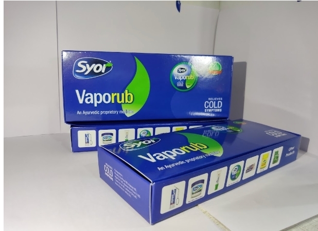Material Color Is White Syor Vaporub 10ml