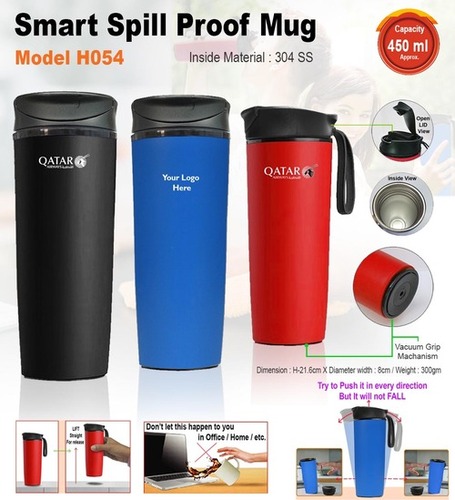 Red Smart Spill Proof Mug