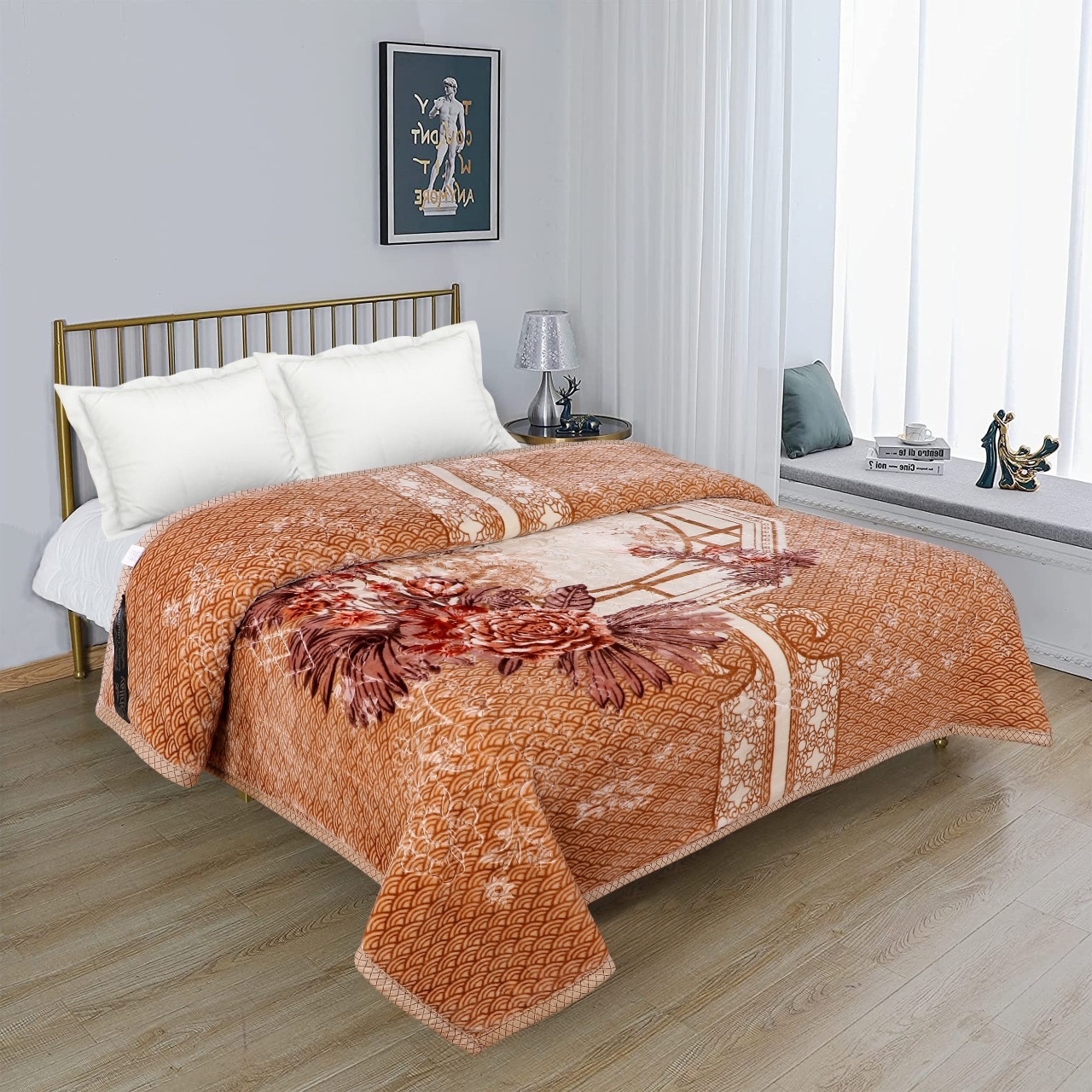 All Colours Cloudy Mink Blanket