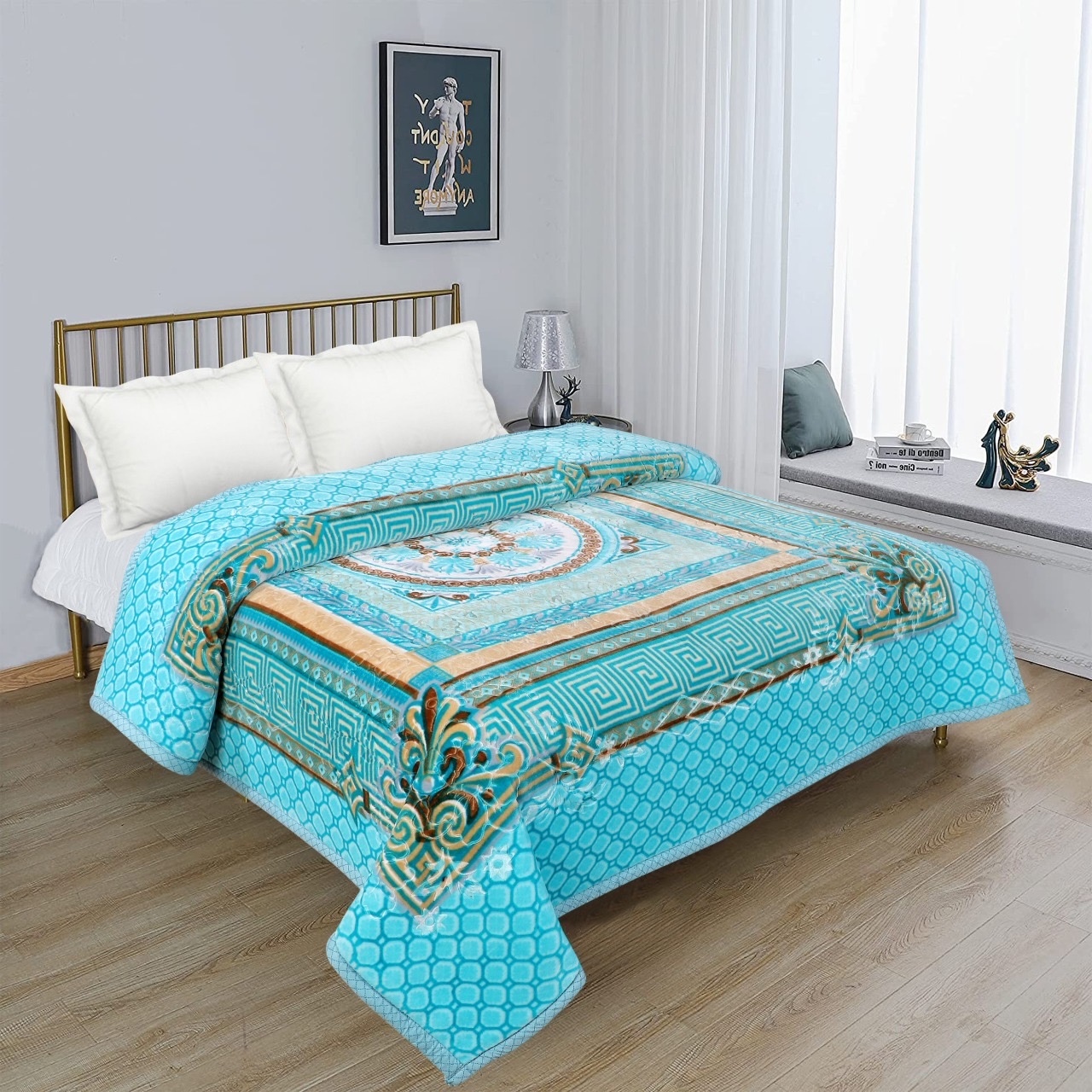 All Colours Cloudy Mink Blanket