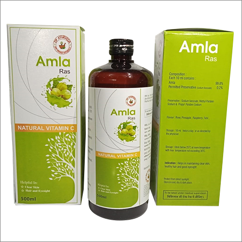 500Ml Amla Ras Syrup Age Group: For Adults