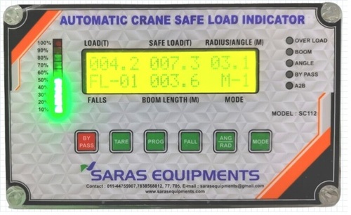 Safe Load Indicator For Level Luffing Crane Machine Weight: 20  Kilograms (Kg)