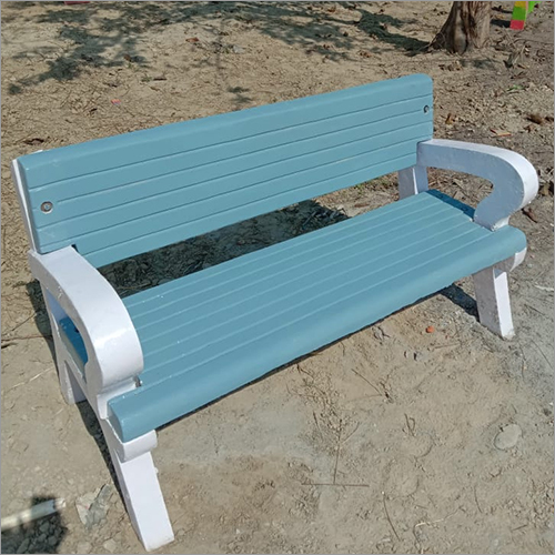 Easy To Clean Rcc Garden Bench With Arm Rest
