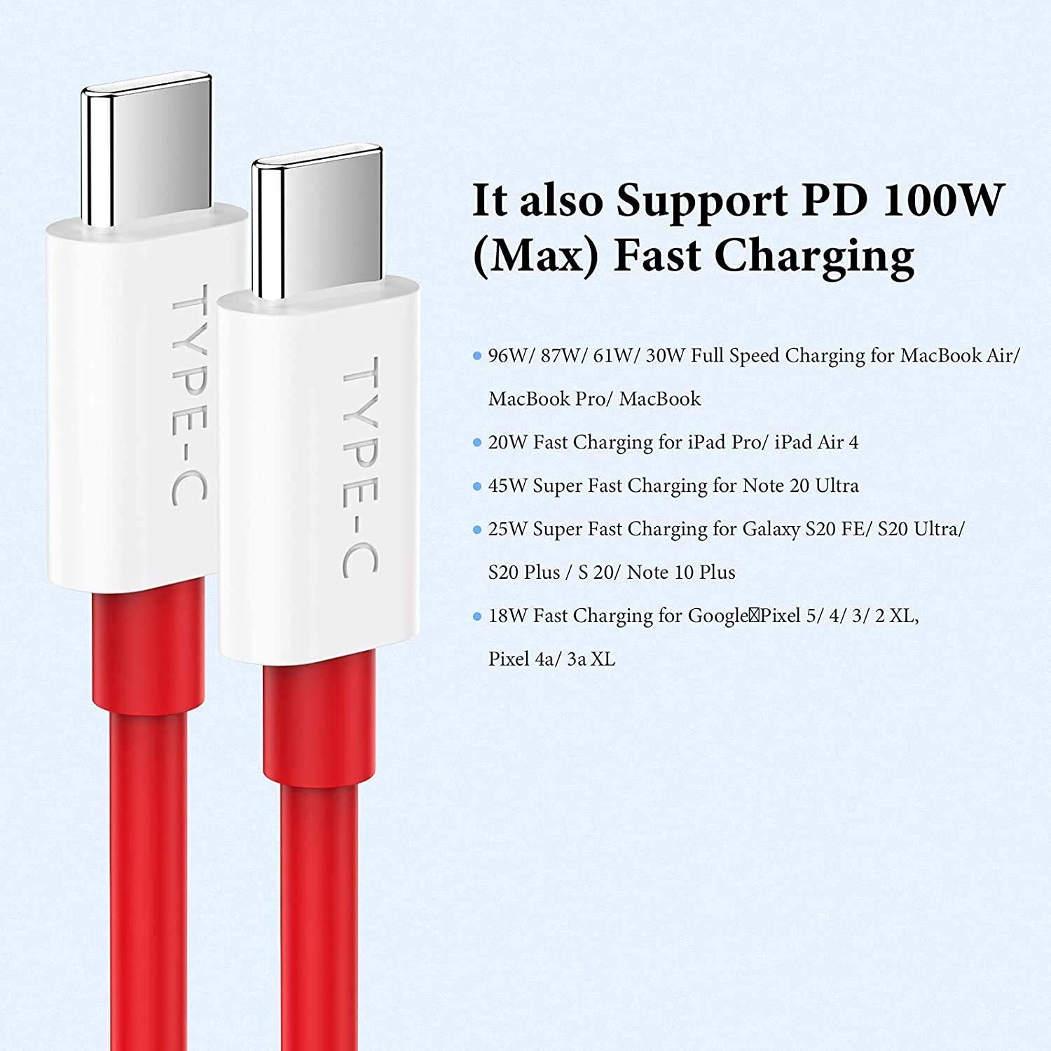 Type C To C Dash Cable