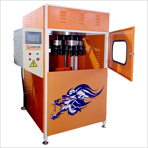 Red Automatic Polishing Machine
