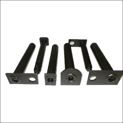 Excavator Bucket Pin - Mild Steel, Painted Black | Durable Pins For Tractor Linkage Parts