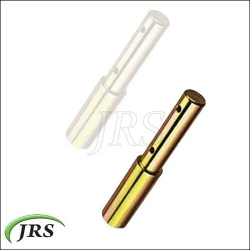 Implement Pin - Mild Steel, Golden Color, Galvanized Finish | Durable Tractor Linkage Parts
