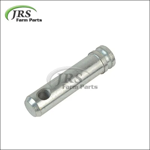 Tractor Top Link Pins - Steel Material, Galvanized Coating, Silver Color | Durable Tractor Linkage Parts