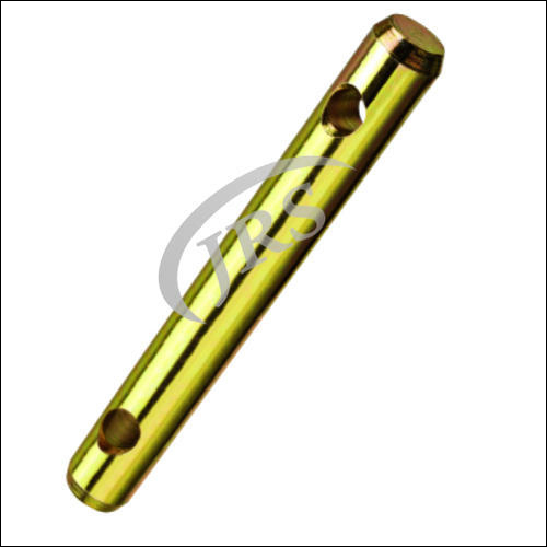 Special Top Link Pin Without Head - Steel, Golden & Silver | Tractor Linkage Parts, Durable Pin Design for Enhanced Functionality