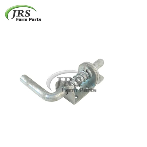 Spring Latch Pin Latch Assembly Trailer Latch Assembly - Mild Steel, Gray | Gear Drive, Agricultural Tools for Harvester