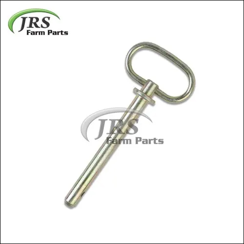 Hitch Pin - Steel Material, 8-inch Length, Silver Color | Durable Pins for Tractor Linkage Parts, Reliable Connection Solutions