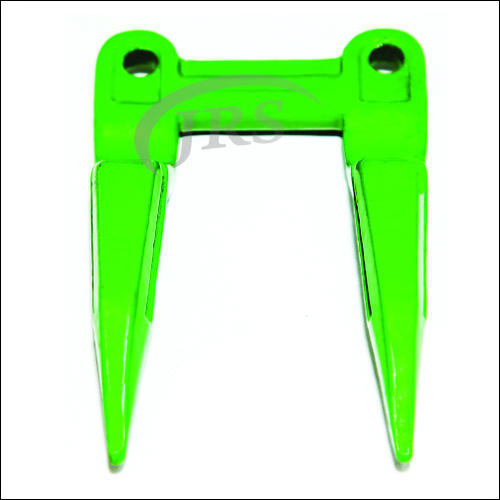 Combine Harvester Finger - Mild Steel, Green | Gear Drive Agricultural Tool for Enhanced Harvesting Efficiency