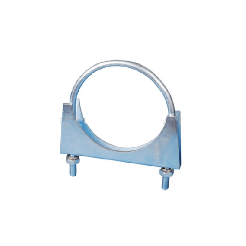 Silencer Clamp - Mild Steel, Gear Drive, Silver | Agricultural Tool for Harvesters