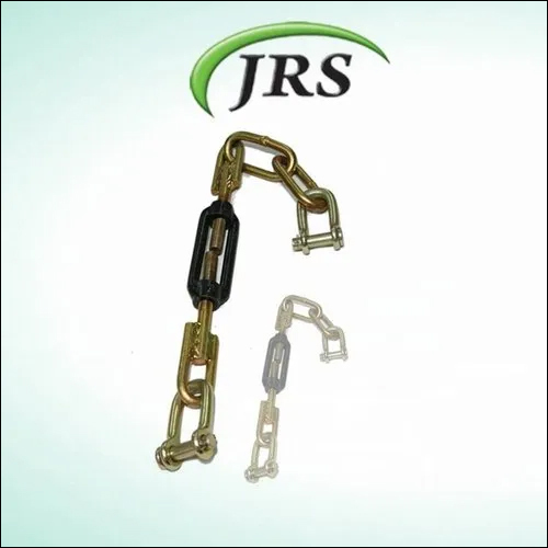 JD Stabilizer Chain - Mild Steel Construction, Golden and Silver Finish | Ideal for Harvesters, Agricultural Tool Accessory