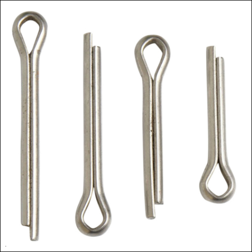 Cotter Pin - Steel Material, Silver Color | Painted Finish For Tractor Linkage Parts