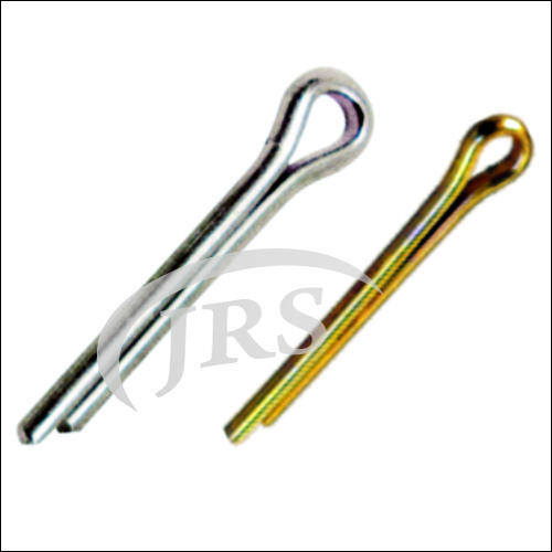 Split Pin - Steel Material, Golden & Silver Painted Finish | Ideal For Tractor Linkage Parts