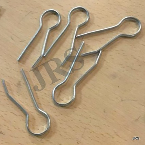 R Pins Hair Clips - Steel Split Pins | Golden & Silver Painted Finish for Tractor Linkage Parts