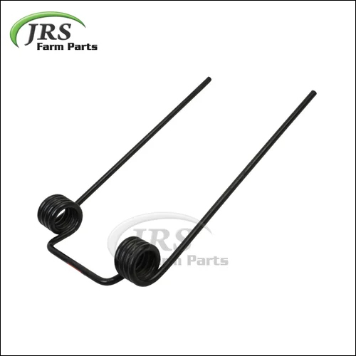 Spring Tine - Mild Steel, Black | Agricultural Tool For Efficient Harvesting