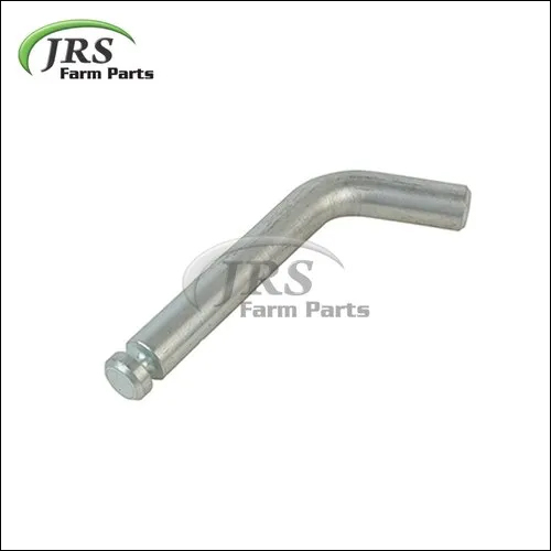 Tractor Bent Type Hitch Pin - Steel Material, Golden & Silver Painted Finish | Durable Tractor Linkage Part
