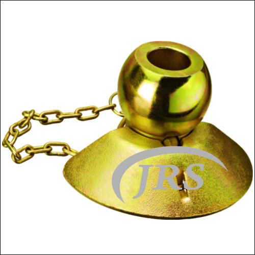 Tractor Guide Cone Ball - Mild Steel, Golden & Silver Finish | Painted Surface Treatment for Optimal Tractor Linkage Performance