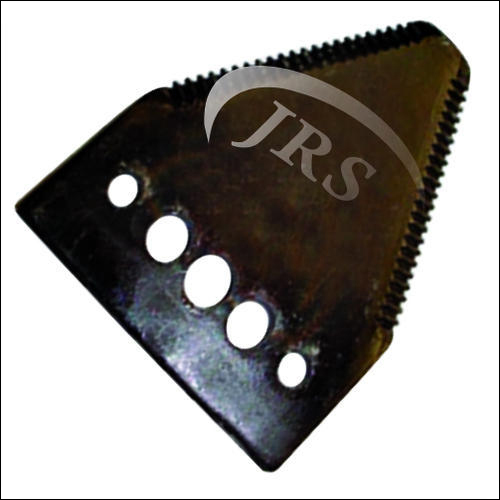 Combine Harvester Blade - Mild Steel Material, Black Color | Agricultural Tool for Efficient Harvesting Operations