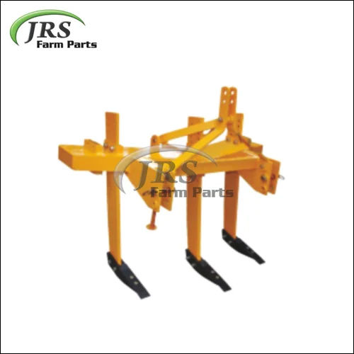 Tractor Sub Soiler - Mild Steel Material, Yellow Finish | Agricultural Tool For Efficient Soil Tilling And Crop Production