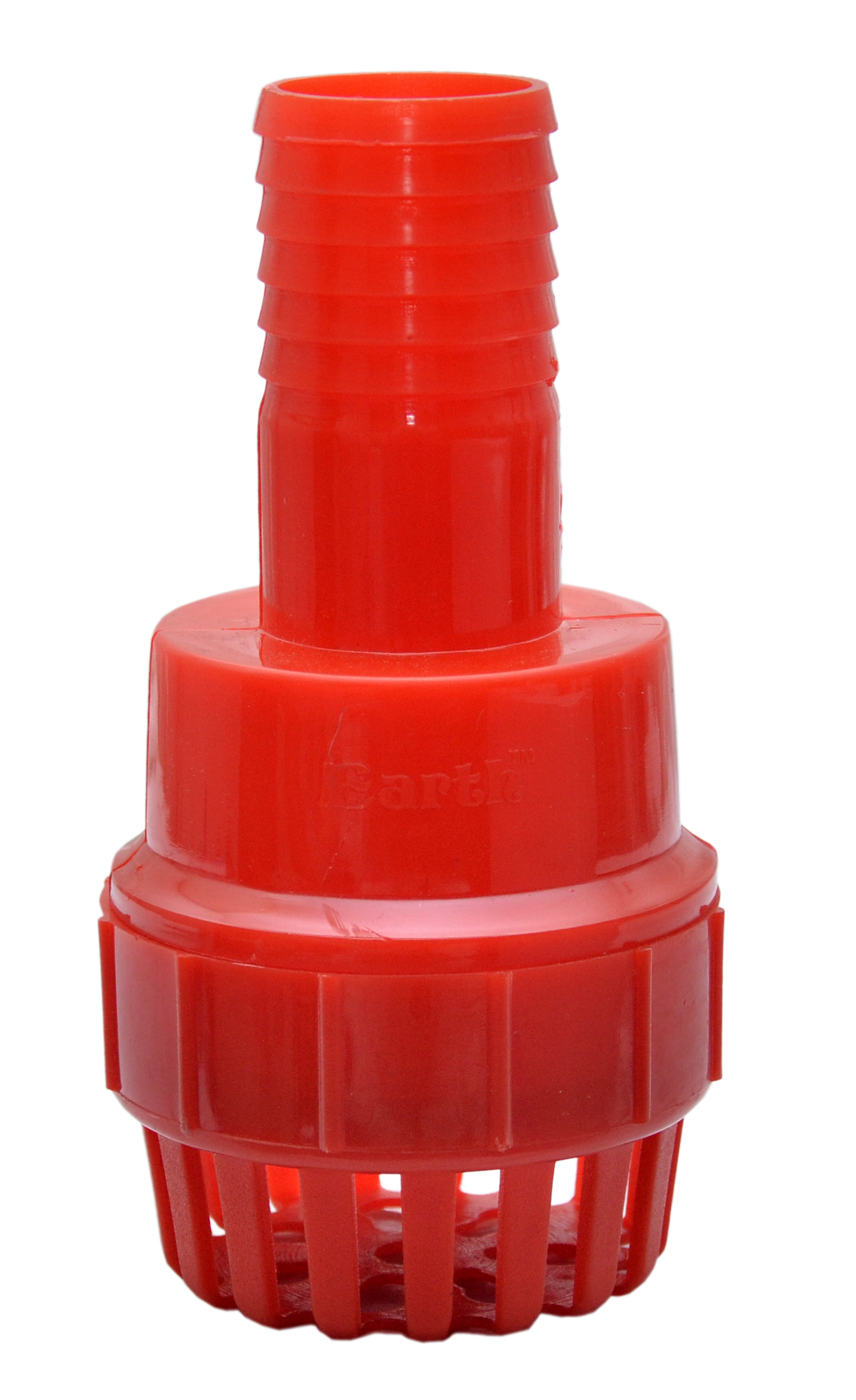 Pvc Foot Valve - Manual Operation Medium Pressure Red Color Multiple Sizes Available | Ideal For Pipe Fitting Weighs 200g