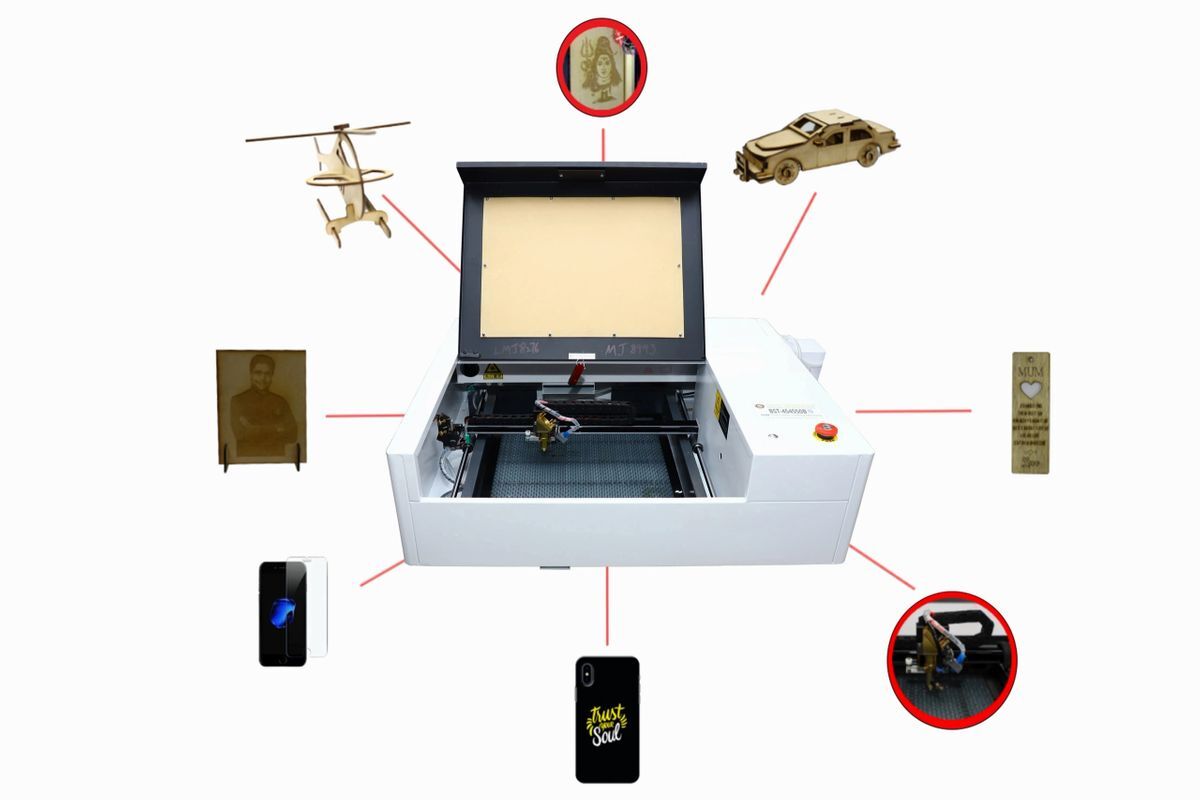 Bst454550b Co2 Laser 50w With Bluetooth
