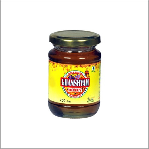 200 Gm Pure And Natural Honey - Grade A, Moisture Nil | Pure & Tested Antifungal, Antibacterial Properties For Enhanced Immunity