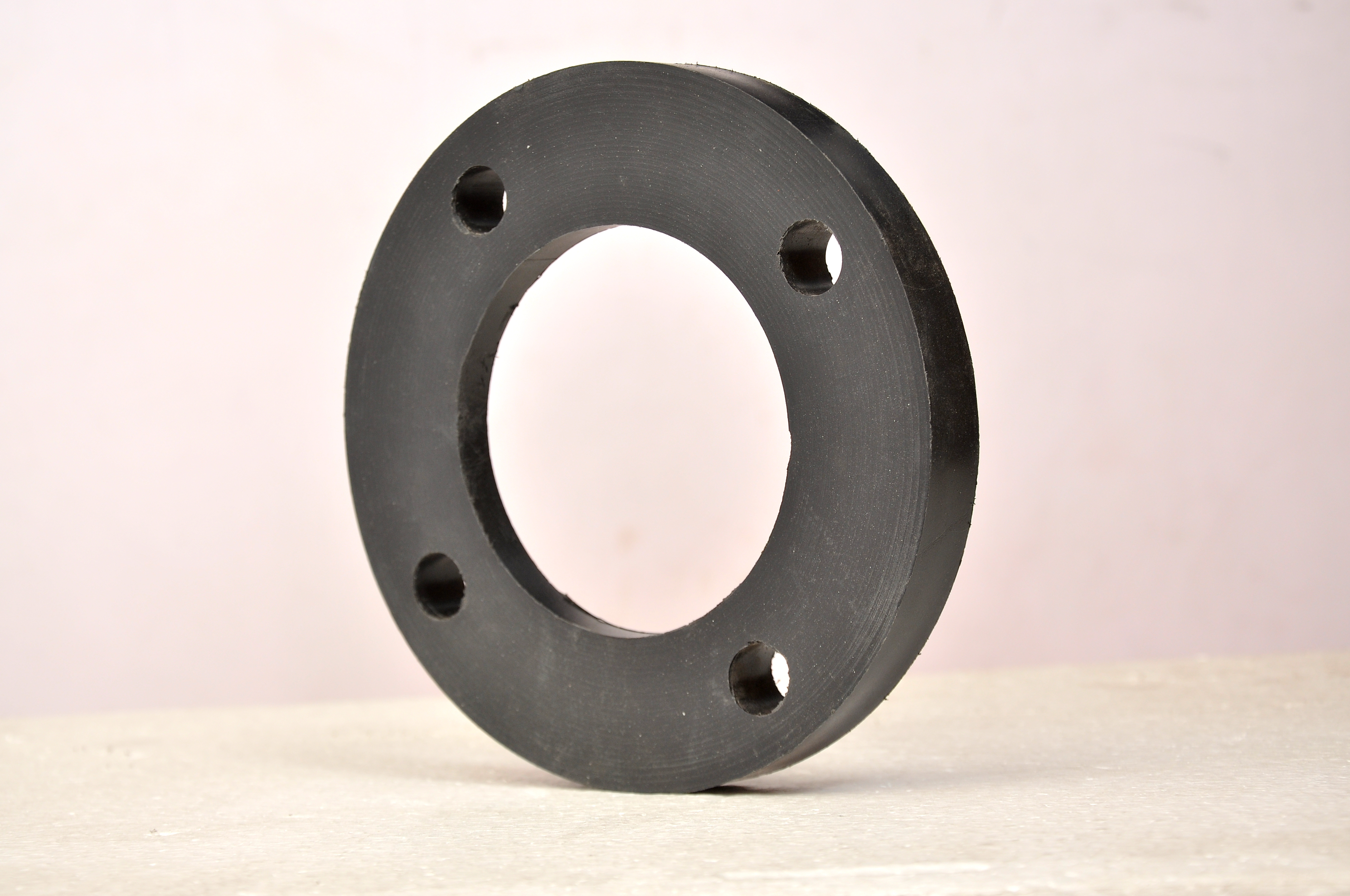 Blind Pvc Flanges - Polyvinyl Chloride, 63mm To 200mm Size, Black Color | High Strength, Smooth Finish, Withstands High Pressure