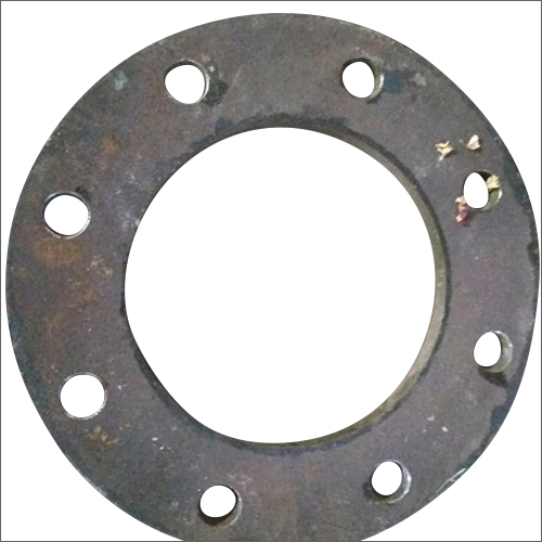 Industrial Mild Steel Flanges - Customized Size, Round Shape | Galvanized Surface Finish, Industrial Grade, Stainless Steel Material