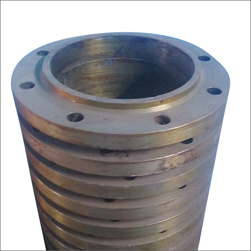 Industrial Mild Steel Flanges - Customized Size, Round Shape | Galvanized Surface Finish, Industrial Grade, Stainless Steel Material