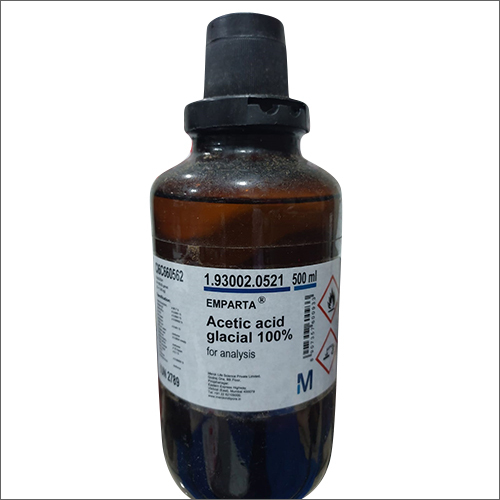 500Ml एसिटिक एसिड ग्लेशियल ग्रेड: औद्योगिक