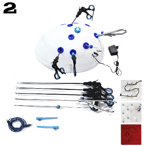 Manually Controllable Laparoscopy Top Mounted Reducer Instruments
