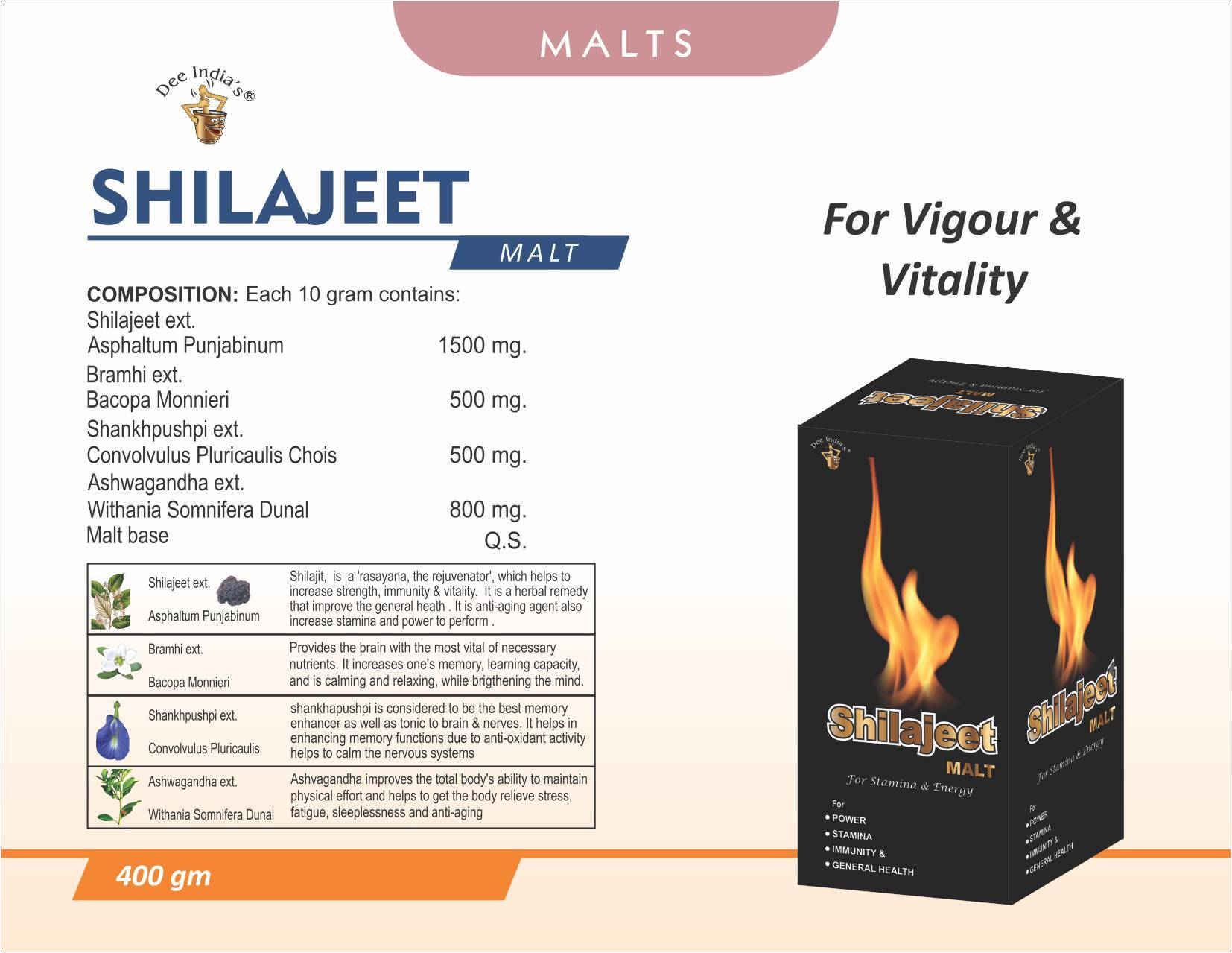 Herbal Supplements Shilajeet Malt