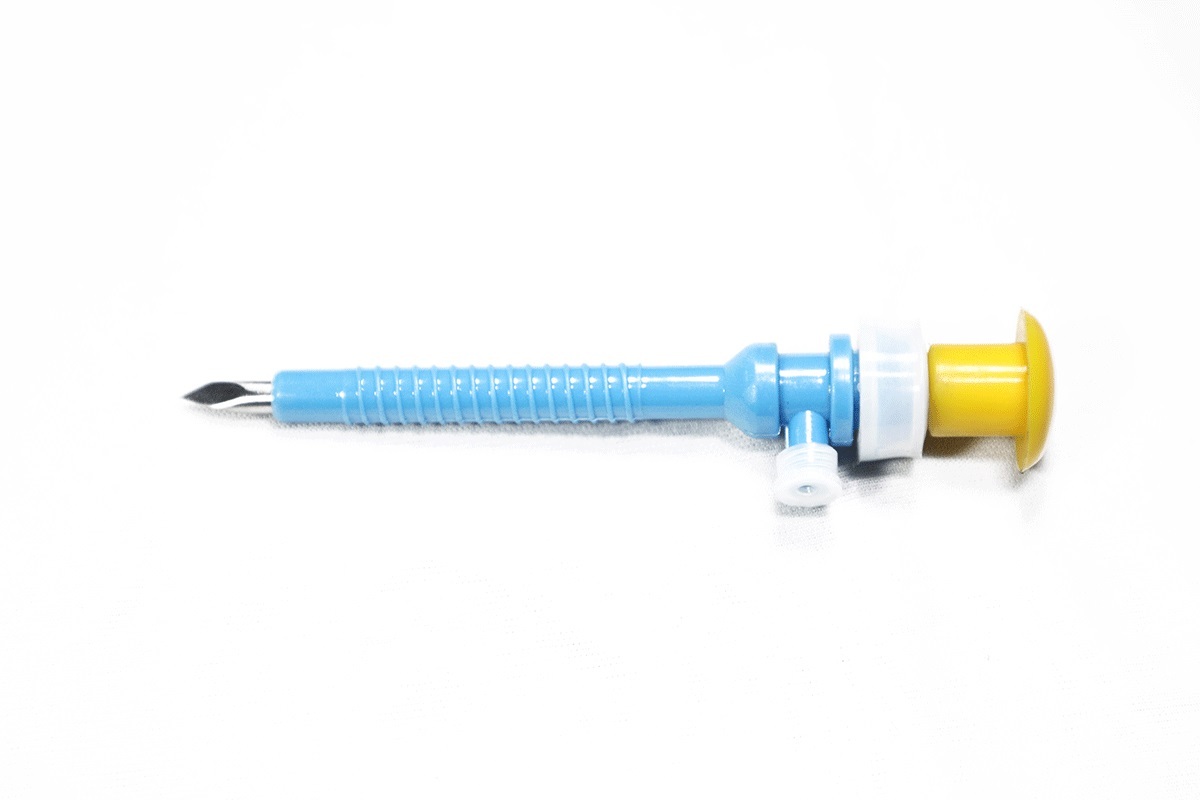 Laparoscopic Disposable Trocar 5mm - Material: Metal & Plastic