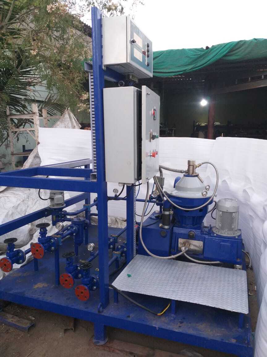 Blue Alfa Laval Mopx 713 Oil Separator