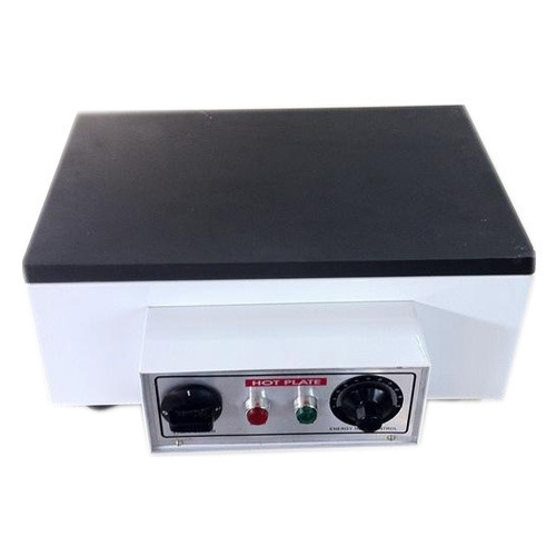 Hot Plate - Ceramic And Metal, 12x8x4 Inches | Fast Heating, Precise Control, Durable Design, Easy Operation, 1200w Power