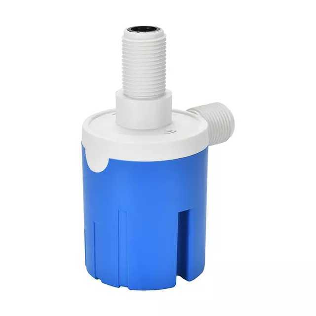 Thg Water Level Valve - Upvc Material, Size Options 1/2'', 3/4'', 1'' , Blue Color For Versatile Applications In Water Tanks, Pools, And Vending Machines