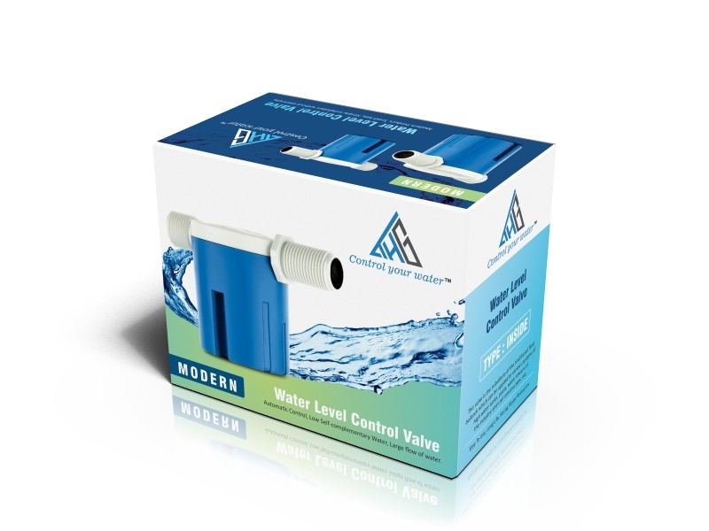 Thg Water Level Valve - Upvc Material, Size Options 1/2'', 3/4'', 1'' , Blue Color For Versatile Applications In Water Tanks, Pools, And Vending Machines