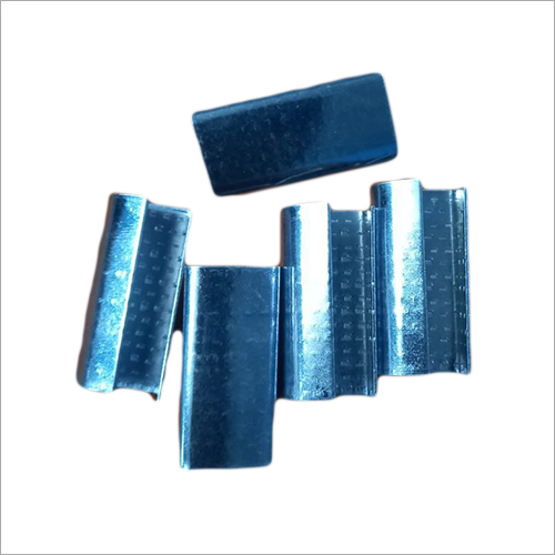 सिल्वर माइल्ड स्टील स्ट्रैपिंग क्लिप्स