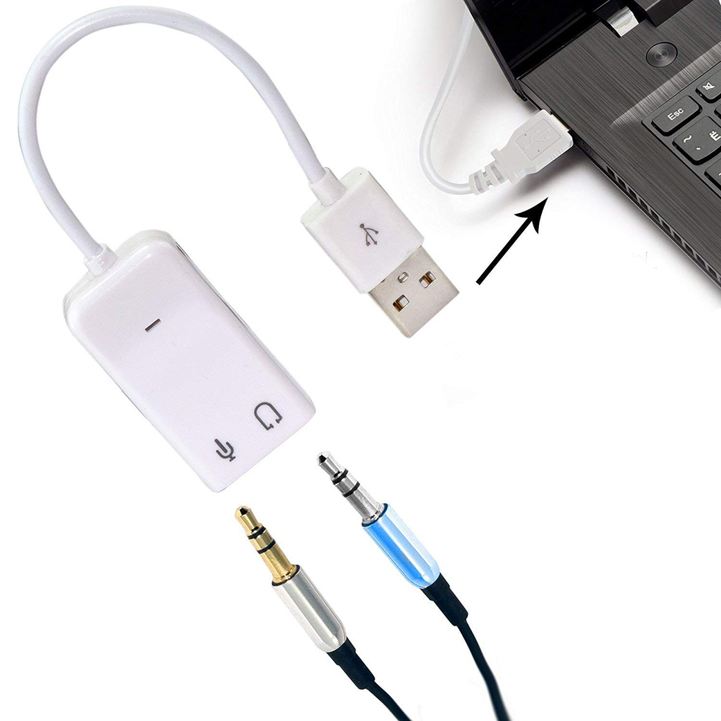 Usb To Aux Splitter With Mic