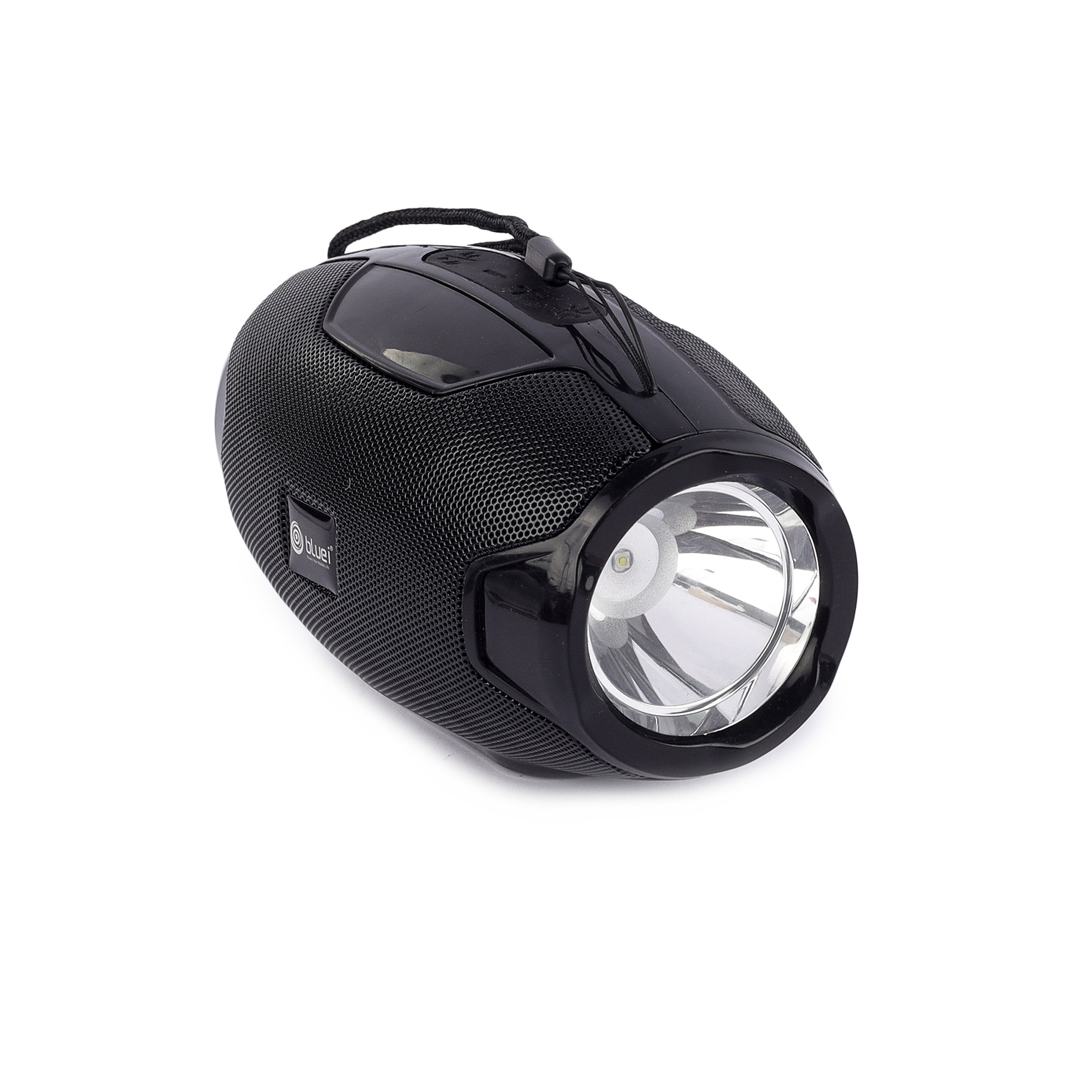 Bluei Rocker R7 Tinny 5w Power Output Multi Connectivity Heavy Bass Portable Bluetooth Speaker With Torch And Tws Function
